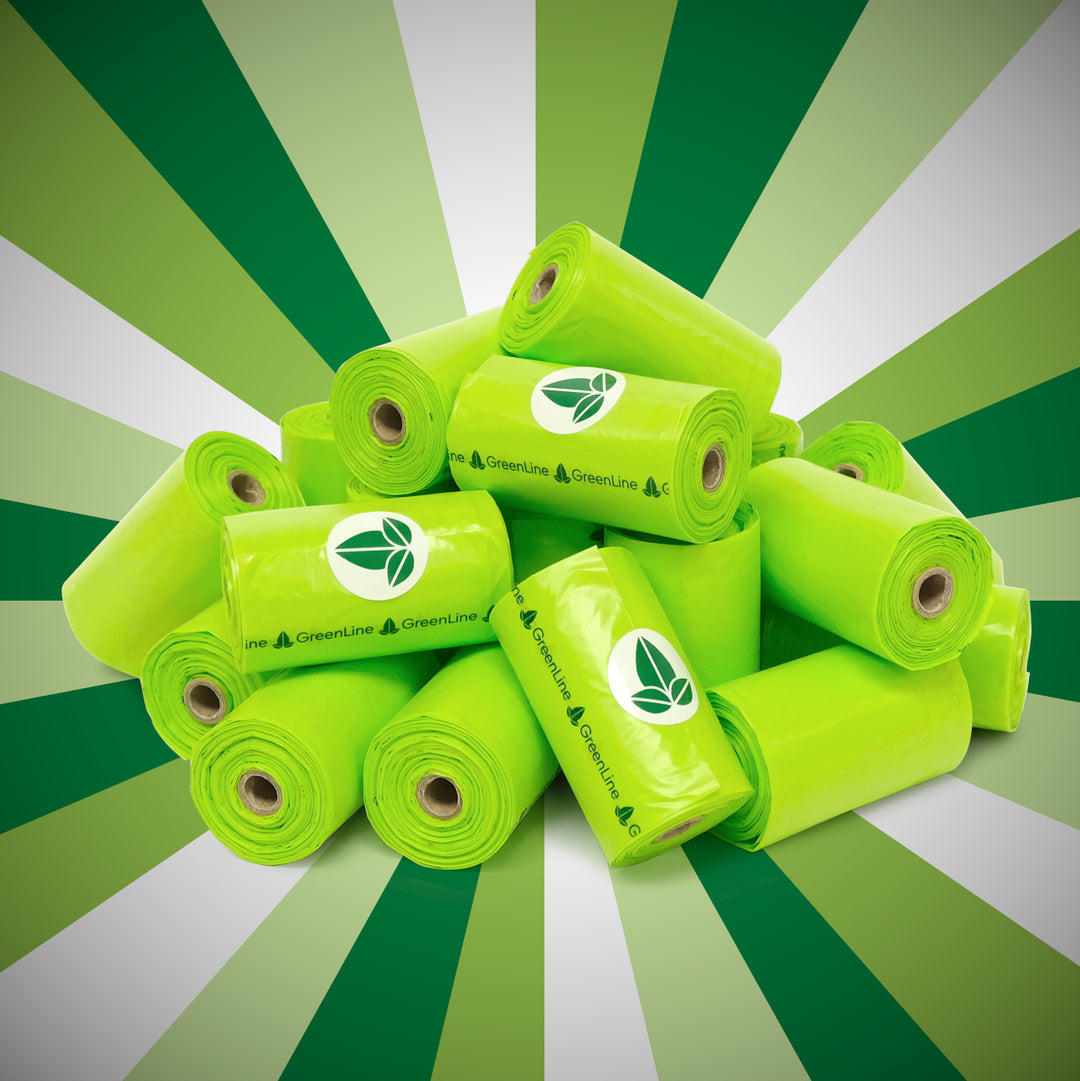 Pile of Package-Free Poop Bags