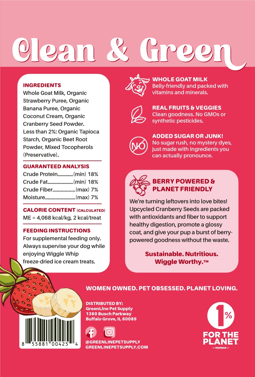 Wiggle Whip - Strawberry Banana Shake