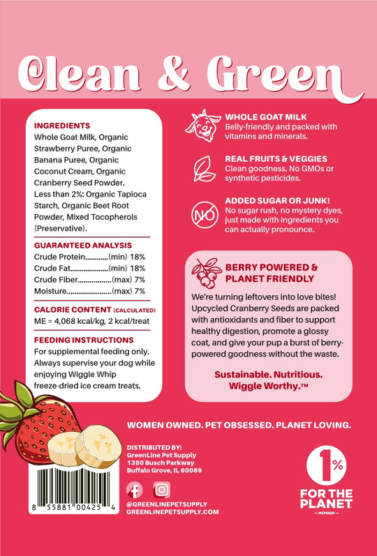 Wiggle Whip - Strawberry Banana Shake